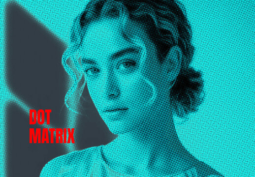 Dot Matrix Photo Effect