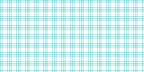Teal gingham plaid pattern background. Minimalist teal checkered pattern. Seamless tartan texture with soft lines for fabric, wallpaper, or modern digital design.