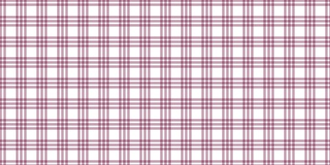 Mauve gingham plaid pattern background. Seamless checkered tartan design with soft muted purple lines on white backdrop, perfect for fabric, cozy wallpaper, or elegant digital design.
