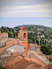 Obraz premium Roquebrune-Cap-Martin, France
