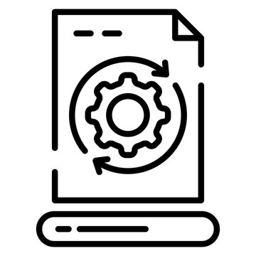 data processing icon