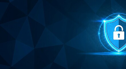 Cybersecurity and information or network protection. Future technology web services for business and internet project. 3D