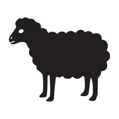 Lamb of God icon or logo isolated sign symbol vector illustration - high quality black style vector icons