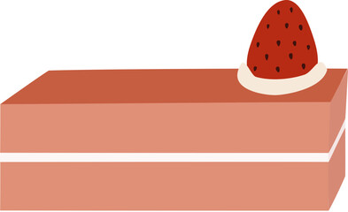 2단 딸기케이크