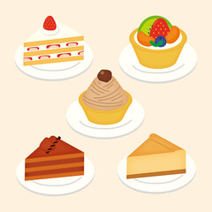 ケーキ　セット