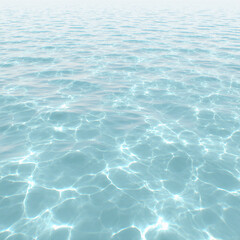 Obraz premium Texture of the water surface, Texture of water in swimming pool for background,wave water splash element transparent, ripple of water. Generative ai