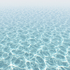 Fototapeta premium Texture of the water surface, Texture of water in swimming pool for background,wave water splash element transparent, ripple of water. Generative ai