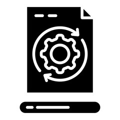 data processing icon