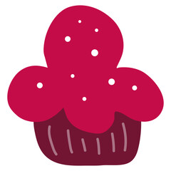 Green pine tree flat minimal christmas festive design