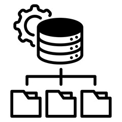 Data management icon