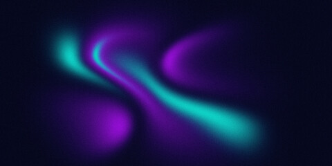 Vivid Gradient Fluid Background With Purple and Teal Abstract Smooth Design