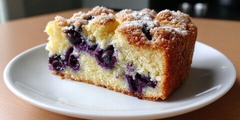 Baking blueberry cake a delicious treat at home recipe guide kitchen close-up culinary delight