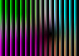 Vibrant Abstract Wave Gradient Background – Colorful Spectrum Vector Design