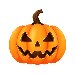 Fototapeta premium Cartoon Jack-O'-Lantern PNG with Transparent Background