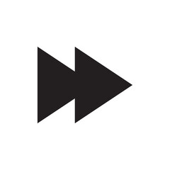 Fast Forward Icon vector