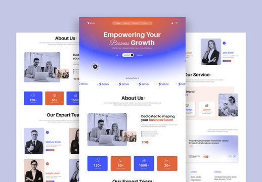 Consulting Agency Email Newsletter Layout