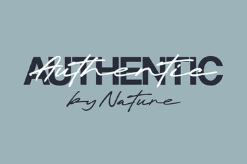 Vintage elegant motivational typography design for jersey, t-shirt, or wall art design - vector