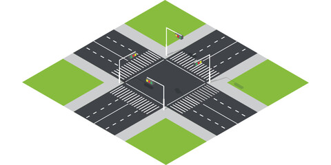 
Roads and highways in perspective. Road path with different bends. The road connects the cities. Vector illustration Winding road vector illustration. Seamless highway marking Isolated on background 