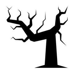 Tree Halloween Illustration
