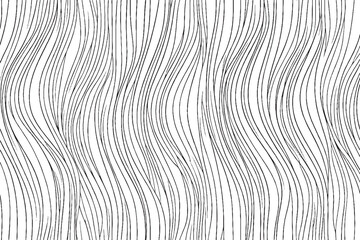 Subtle Hand-Drawn Wavy Vertical Lines Seamless Organic Pattern