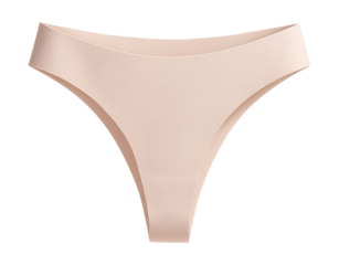 Laser-cut seamless thong offering minimal coverage and a smooth fit.