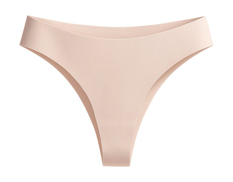 Laser-cut seamless thong offering minimal coverage and a smooth fit.