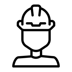 construction foreman icon