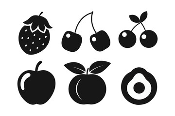 A single, detailed vector illustration showcasing a variety of ripe and juicy fruits, perfect for culinary or decorative applications.