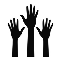 Obraz premium A single, detailed vector illustration of a hand, rendered in a variety of colors including red, green, blue, and yellow.