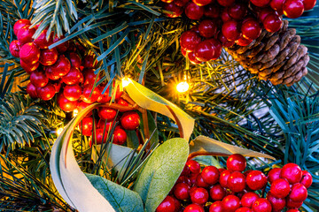 beautiful Christmas background for postcards and design. nice New year and Christmas holiday...