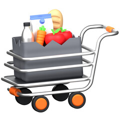Grocery 3D Icon