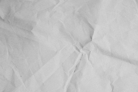 Crumpled Paper Poster Photo Effect Mockup, Crumpled Paper texture overlay effect, white crumpled paper background