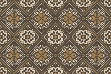 Ethnic geometric seamless pattern abstract pattern vector design for all types of printing and Textiles	