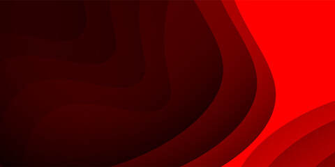 Abstract red curve wave design soft smooth modern beautiful luxury background vector