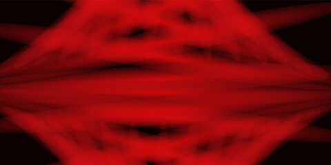 Abstract red light zoom speed on black background technology vector