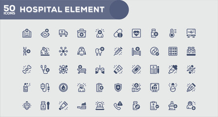 Modern Flat Icons Pack for Startup and Technology Projects