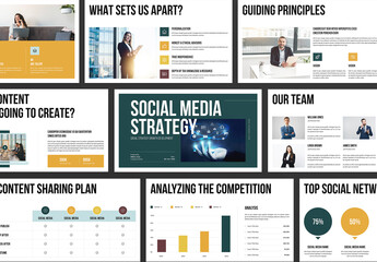 Social Media Strategy Presentation Template