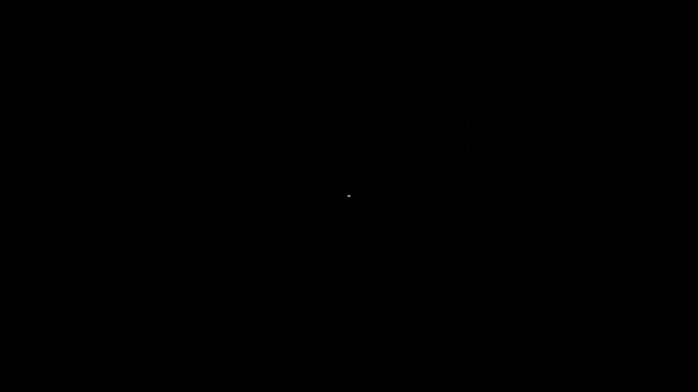 Tiger Kanji Symbol on Yellow and Black Sunburst Background