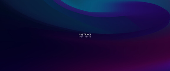 Dark Abstract Gradient Background with Blue and Purple Flow