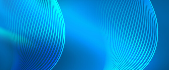 smooth blue abstract image featuring curved lines and a flowing wave pattern. Perfect for technology, digital projects, and modern backgrounds seeking a calm, futuristic, and stylish vibe.