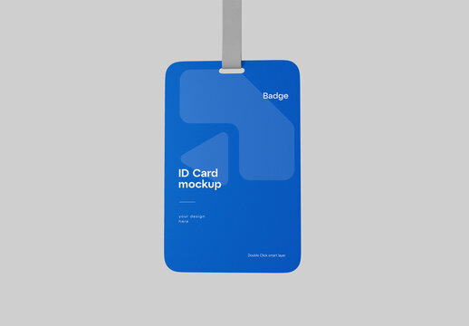 ID Card PSD Mockup Template