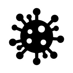 Simpe Vector Viruse Clipart, Icon
