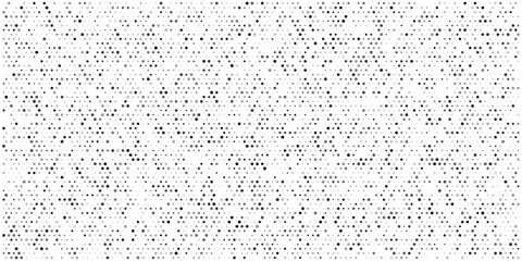 Abstract Paper in Dots Pattern. Monochrome Graphic Design Mockup.