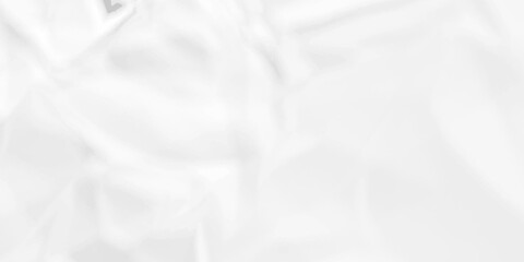 White crumpled paper crinkle wrinkled background texture pattern overlay backdrop design. wrinkled high resolution arts craft and Seamless white crumpled paper.	