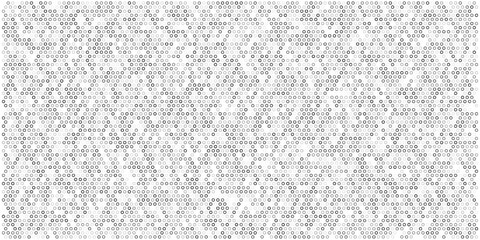 Abstract Paper in Dots Pattern. Monochrome Graphic Design Mockup.