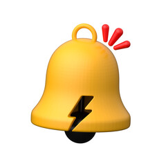 Take a look at this amazing 3d style icon of notification alert