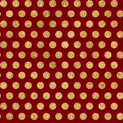 Golden christmas pattern elegant design