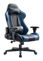 Office ergonomic chair design modern workspace product isolated on transparent background