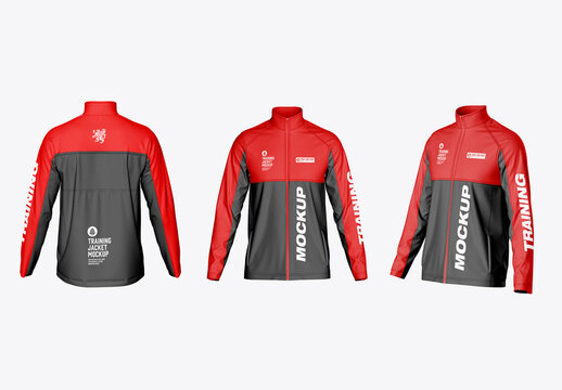 Training Jacket Mockup