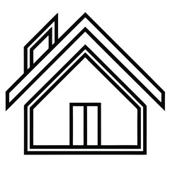 house icon vector illustration on white background